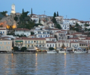 Poros Island - silver sunrises & golden orange sunsets