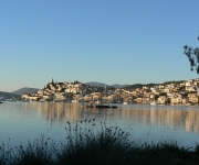 Poros Island - silver sunrises & golden orange sunsets