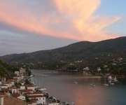 Poros Island - silver sunrises & golden orange sunsets