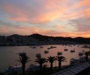 Poros Island - silver sunrises & golden orange sunsets