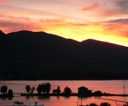 Poros Island - silver sunrises & golden orange sunsets