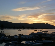 Poros Island - silver sunrises & golden orange sunsets