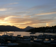 Poros Island - silver sunrises & golden orange sunsets