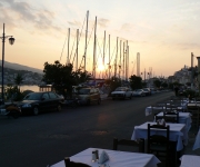 Poros Island - silver sunrises & golden orange sunsets