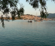 Poros Island - silver sunrises & golden orange sunsets