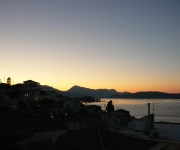 Poros Island - silver sunrises & golden orange sunsets