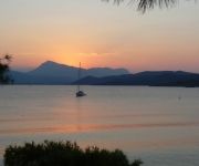 Poros Island - silver sunrises & golden orange sunsets