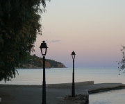 Poros Island - silver sunrises & golden orange sunsets