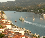 Poros Island - the town & promenade