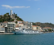 Poros Island - the town & promenade