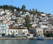 Poros Island - the town & promenade