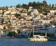 Poros Island - the town & promenade