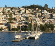 Poros Island - the town & promenade