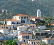 Poros Town - views from the island