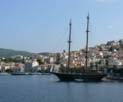 Poros Town - views from the island