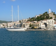Poros Town - views from the island