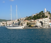 Poros Town - views from the island