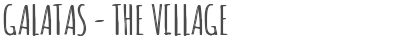 Galatas - The village